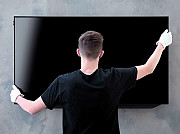 Установка телевизоров на стену. LCD, LED, PLASMA. Качественно, аккурат
