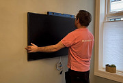 Установка телевизоров на стену. Instalare televizor pe perete.