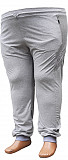 Больших размеров мужские спортивные брюки на манжетах
