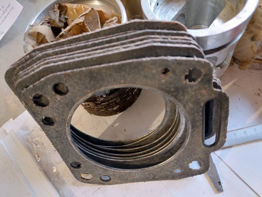 Прокладка ГБЦ двигателя "Неман" (8V9,5) - imagine 1