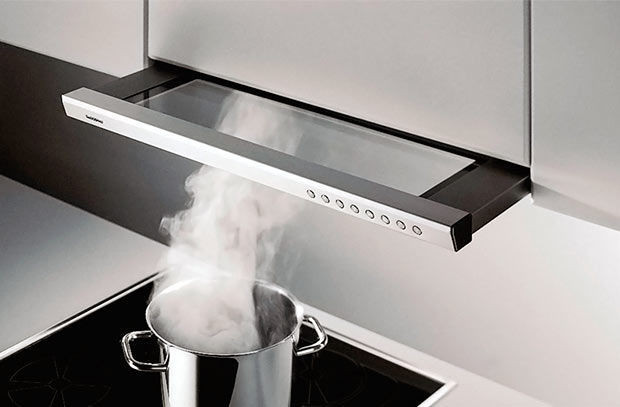 Установка кухонной вытяжки вентиляции над плитой на кухне. Всех типов. - imagine 1