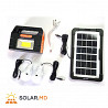 Solar.md - Солнечная система освещения 2 LED лампы и powerbank 3500 mA
