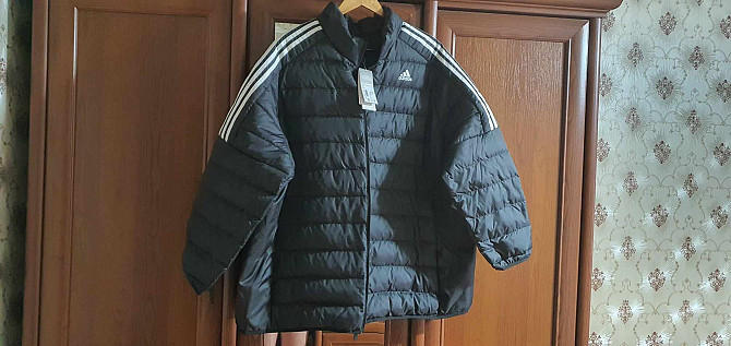Куртка пуховик женская Adidas большой размер - изображение 1